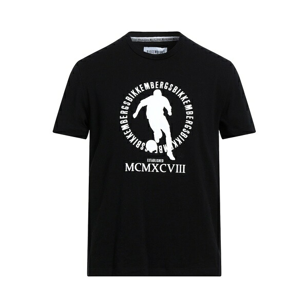 【送料無料】 ビッケンバーグス メンズ Tシャツ トップス T-shirts Black
