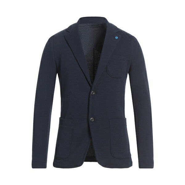 【送料無料】 ハーモント & ブレイン メンズ ジャケット&ブルゾン アウター Blazers Blue|asty