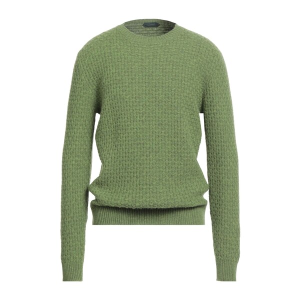【送料無料】 ザノーネ メンズ ニット&セーター アウター Sweaters Green|asty