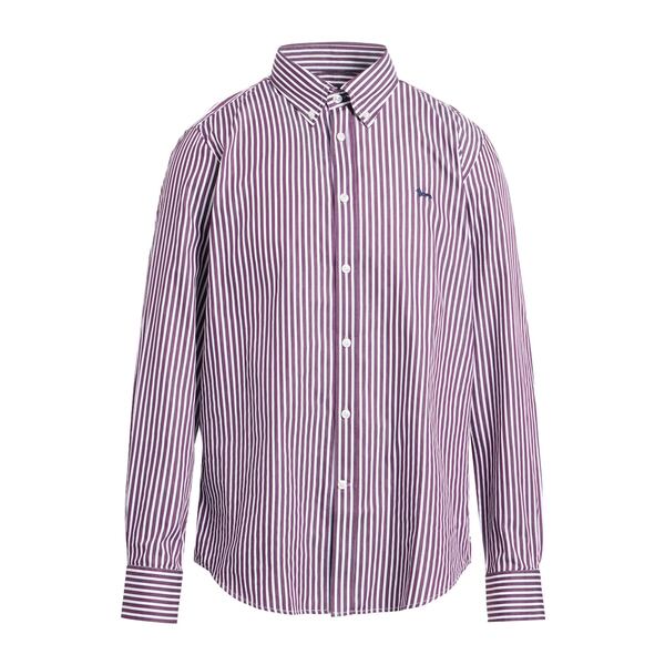 【送料無料】 ハーモント & ブレイン メンズ シャツ トップス Shirts Purple