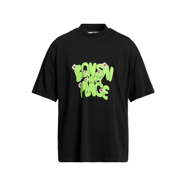 【送料無料】 ボンサイ メンズ Tシャツ トップス T-shirts Black