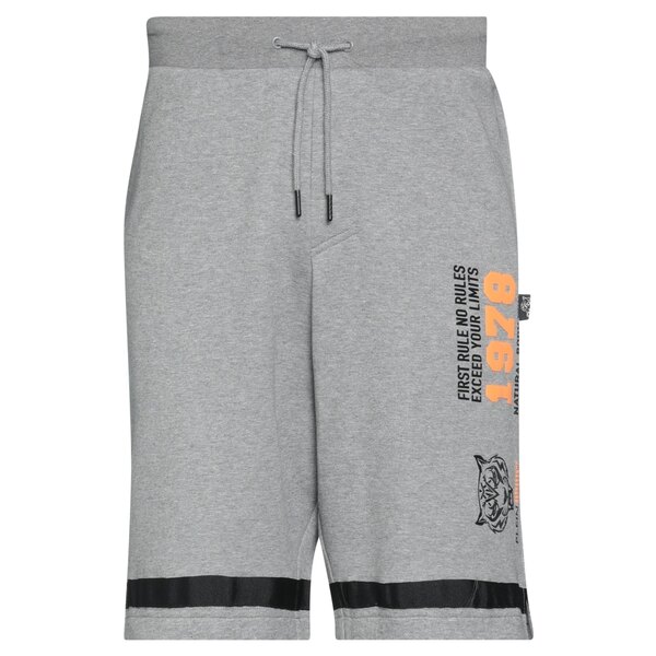 【送料無料】 プレインスポーツ メンズ カジュアルパンツ ボトムス Shorts & Bermuda Shorts Grey