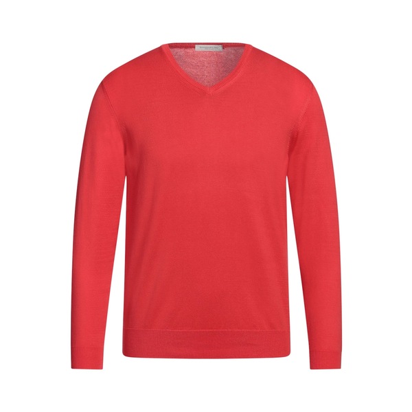 【送料無料】 ロッソピューロ メンズ ニット\u0026セーター アウター Sweaters Red