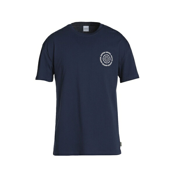 【送料無料】 アスペジ メンズ Tシャツ トップス T-shirts Blue