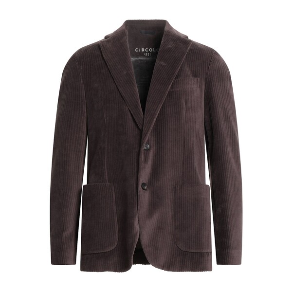 【送料無料】 チルコロ1901 メンズ ジャケット＆ブルゾン アウター Blazers Brown