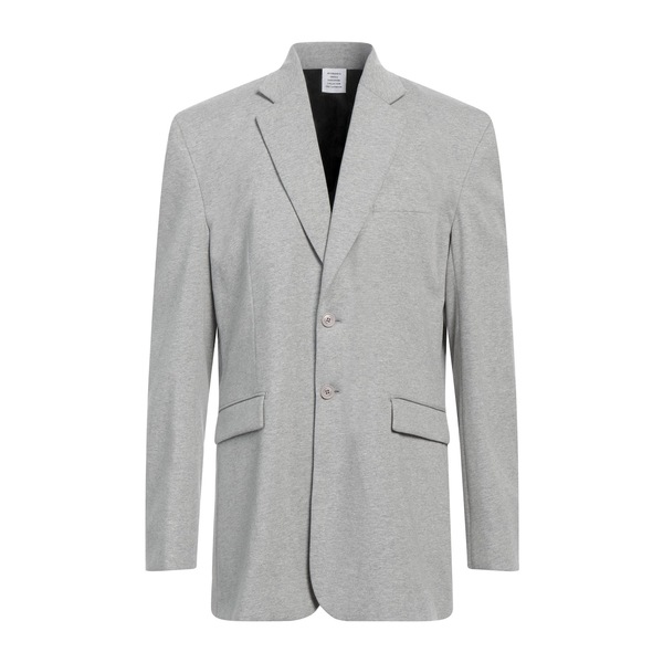 【送料無料】 ヴェトモン メンズ ジャケット＆ブルゾン アウター Blazers Grey｜asty