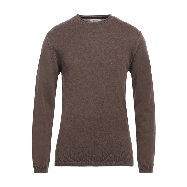 【送料無料】 クロスリー メンズ ニット&セーター アウター Sweaters Brown