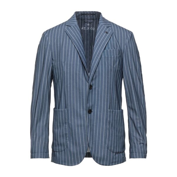 【送料無料】 アティピコ メンズ ジャケット＆ブルゾン アウター Blazers Blue