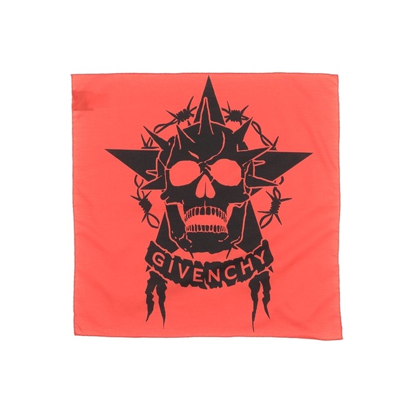 【送料無料】 ジバンシー メンズ マフラー・ストール・スカーフ アクセサリー Scarves Red