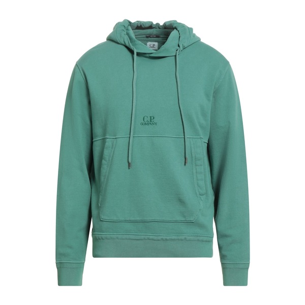【送料無料】 シーピーカンパニー メンズ パーカー・スウェットシャツ アウター Sweatshirts Green