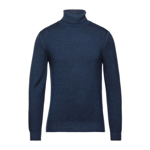 【送料無料】 バルバナポリ メンズ ニット&セーター アウター Turtlenecks Blue