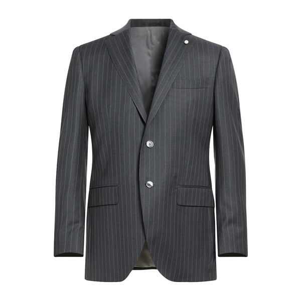 【送料無料】 ルイジ・ビアンキ・マントヴァ メンズ ジャケット＆ブルゾン アウター Blazers Grey