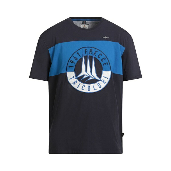 【送料無料】 アエロナウティカ ミリターレ メンズ Tシャツ トップス T-shirts Blue
