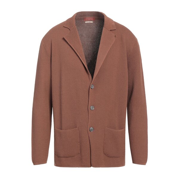 【送料無料】 ダニエル フィエゾリ メンズ ジャケット＆ブルゾン アウター Blazers Brown