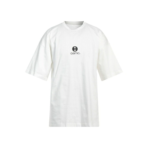 【送料無料】 オーエーエムシー メンズ Tシャツ トップス T-shirts White