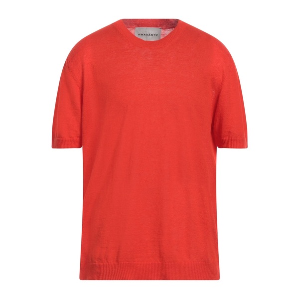 【送料無料】 アマラント メンズ ニット&セーター アウター Sweaters Red
