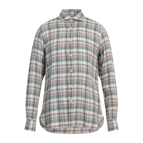 【送料無料】 ボリオリ メンズ シャツ トップス Shirts Beige
