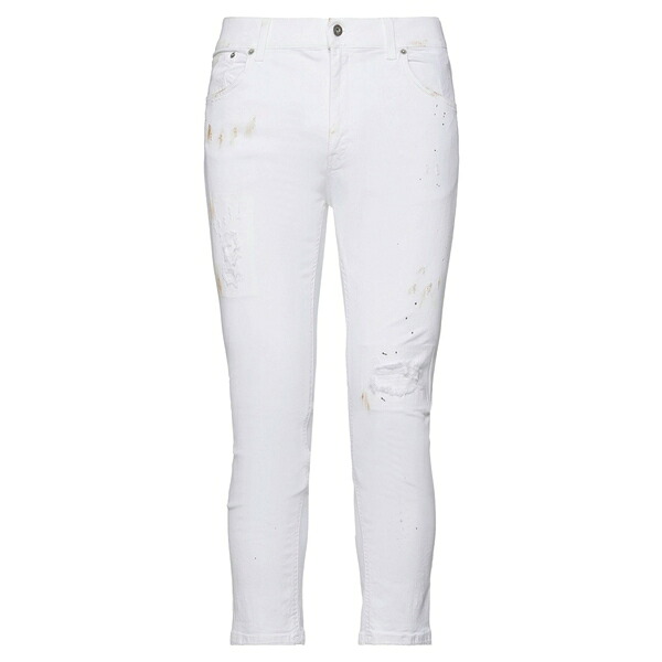 【送料無料】 ドンダップ メンズ デニムパンツ ボトムス Jeans White