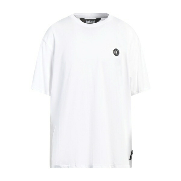 【送料無料】 ロベルトカヴァリ メンズ Tシャツ トップス T-shirts White