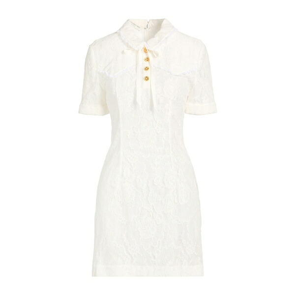 【送料無料】 アレッサンドラ・リッチ レディース ワンピース トップス Mini dresses White｜asty 219,900円