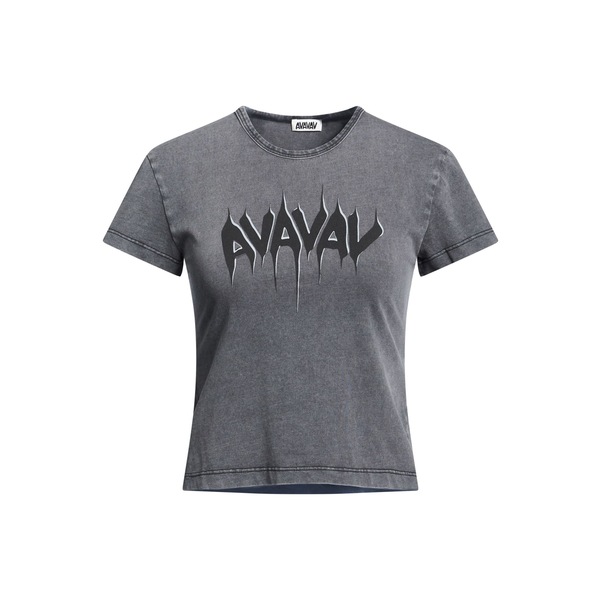 【貨物輸送無料】 アヴァヴァヴ レディース ティーシャツ トップス T-shirts Grey