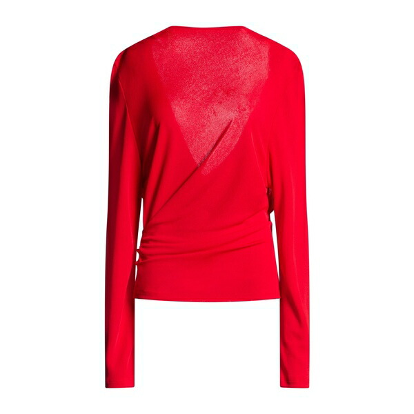 【貨物輸送無料】 ジャクエムス レディース ティーシャツ トップス Tops Red