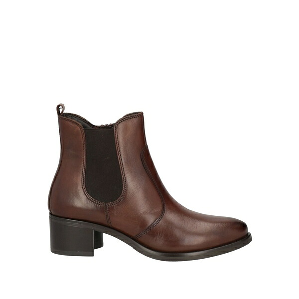 【貨物輸送無料】 チンツィア ホンブルグ帽 レディース ブーツ シューズ Ankle boots Brown