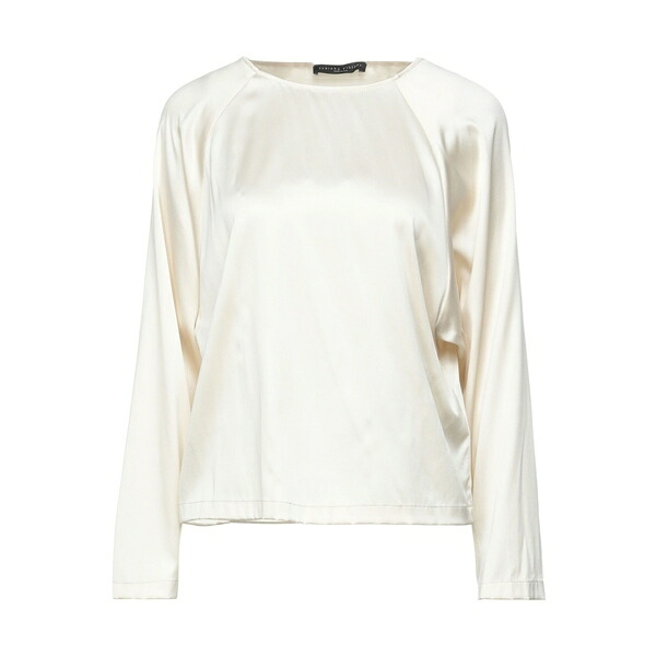 【送料無料】 ファビアナ フィリッピ レディース Tシャツ トップス Tops White|asty