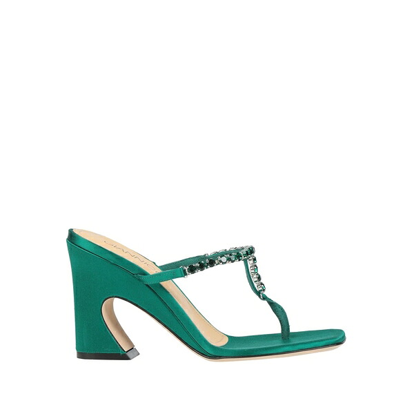 【送料無料】 ジャンニコ レディース サンダル シューズ Thong sandals Green｜asty
