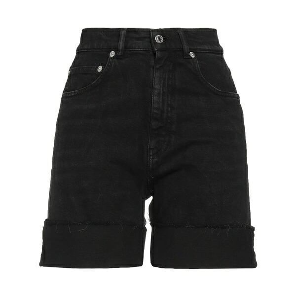 【貨物輸送無料】 グリフォーニ レディース ジーンズズボン下 ボトムス Denim shorts Black