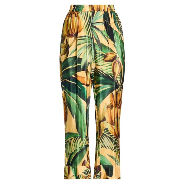 【貨物輸送無料】 農園 リオ レディース 心地好いズボン下 ボトムス Pants Yellow