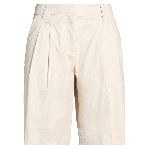 【送料無料】 ガニー レディース カジュアルパンツ ボトムス Shorts & Bermuda Shorts White｜asty 41,470円