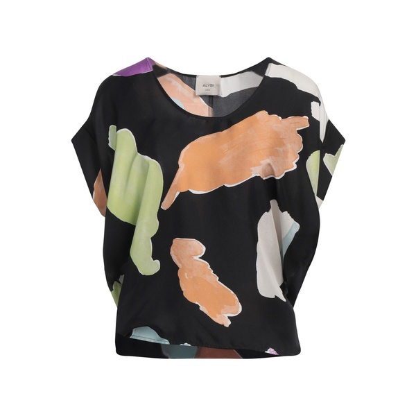 【送料無料】 アリジ レディース Tシャツ トップス Tops Black｜asty 38,870円