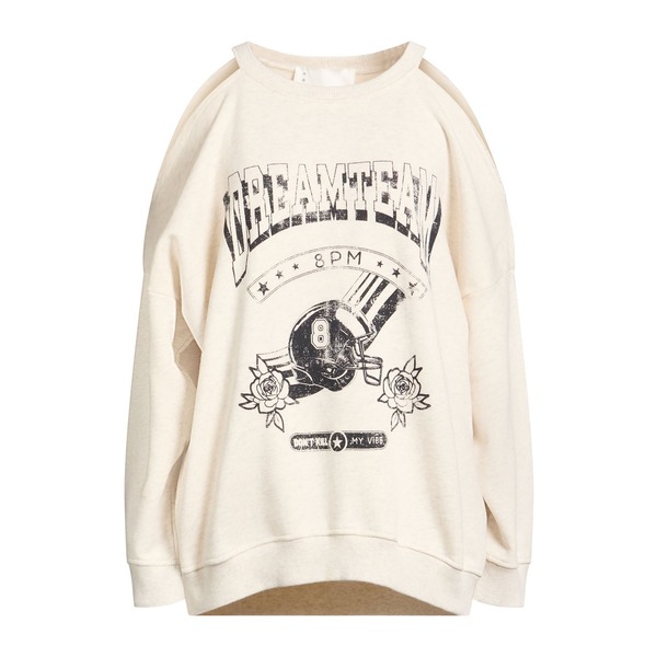 【貨物輸送無料】 エイト・ピーエム レディース パーカー・スウェットシャツ アウター Sweatshirts White