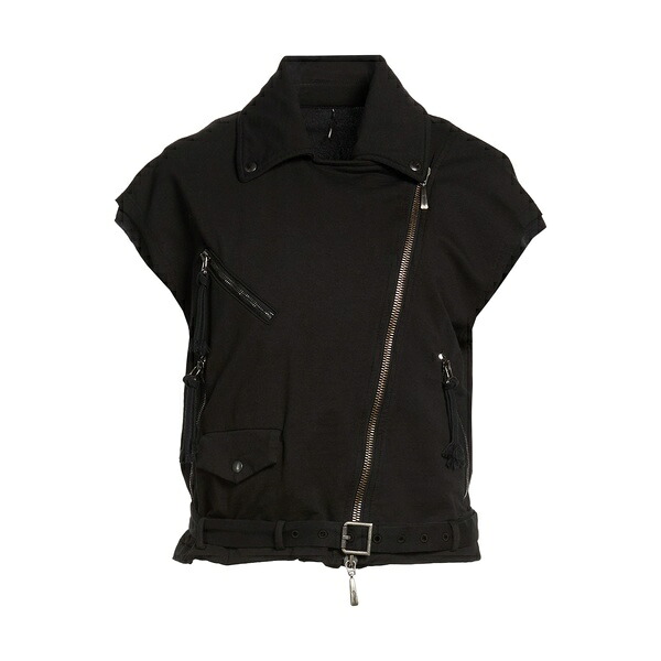 【貨物輸送無料】 マスナダ レディース 上衣＆上衣 アウター Vests Black