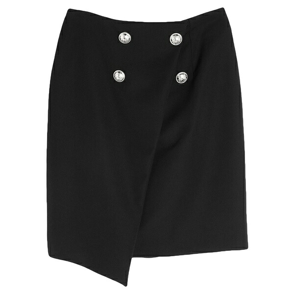 【貨物輸送無料】 バルマン レディース スコート ボトムス Mini skirts Black