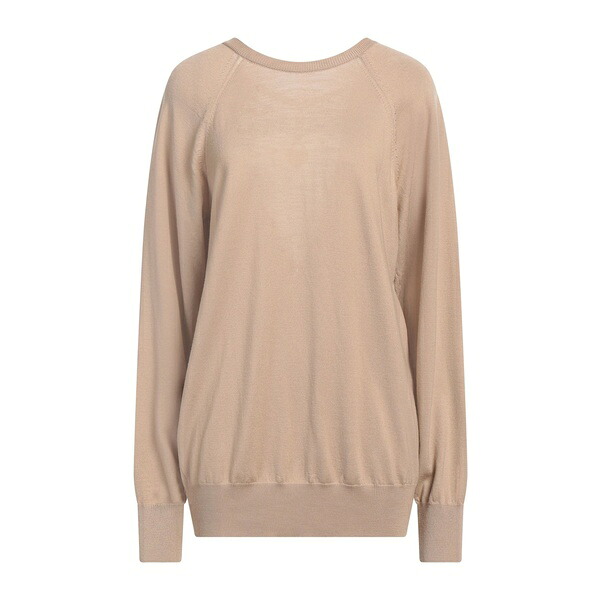 【貨物輸送無料】 モスキーノ レディース 編み物\u0026プルオーバー アウター Sweaters Beige