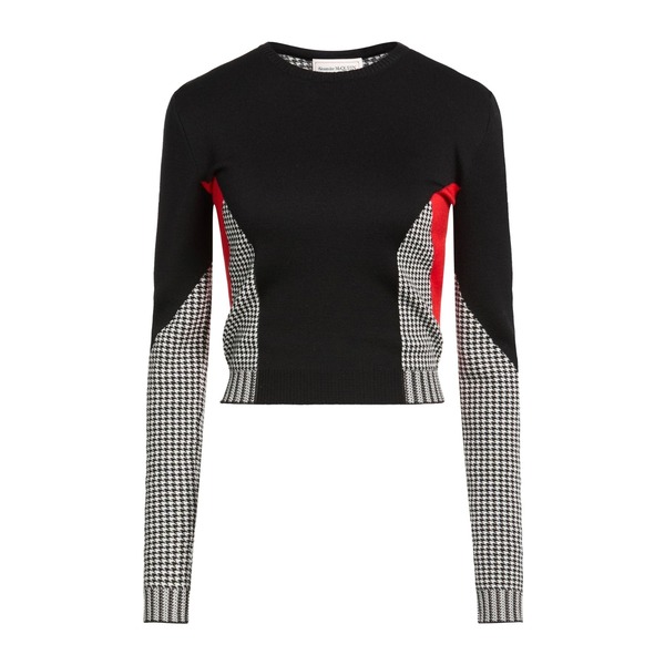 【貨物輸送無料】 マックイーン レディース 編み物\u0026スウェーター アウター Sweaters Black