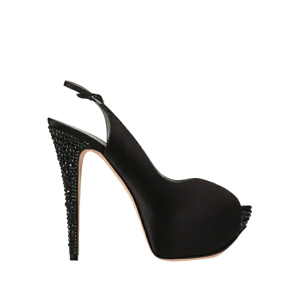 【貨物輸送無料】 ジーナ レディース サンダル シューズ Sandals Black
