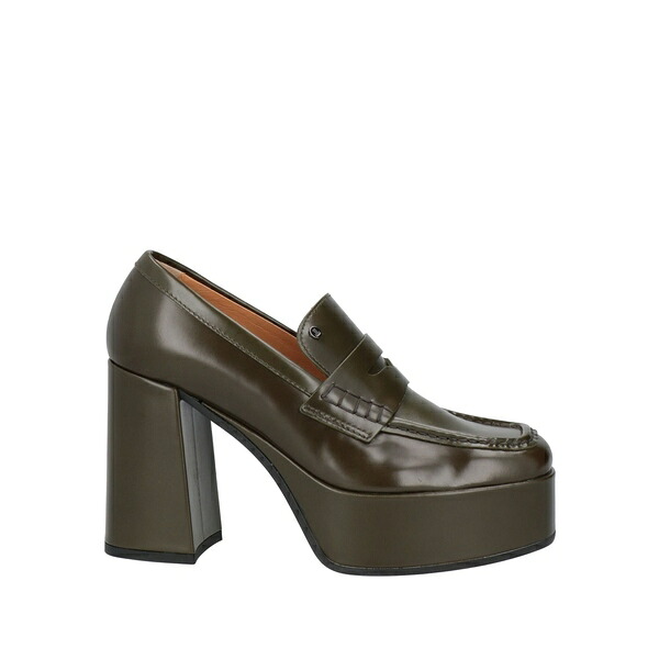 【貨物輸送無料】 ロリブル レディース スリッポン・ローファー シューズ Loafers Green