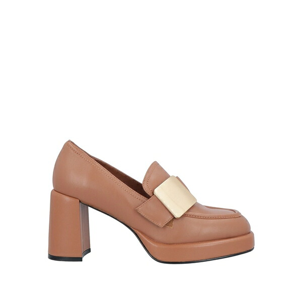 【貨物輸送無料】 ジャ航空マイル レディース スリッポン・ローファー シューズ Loafers Beige