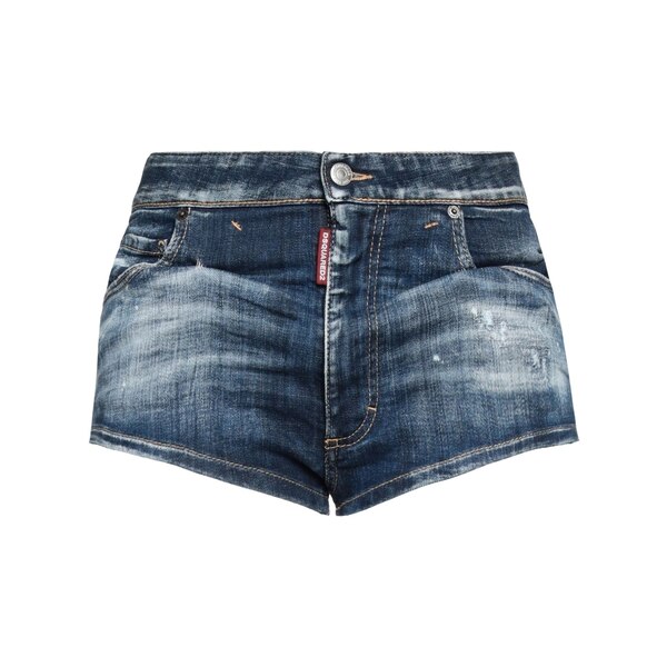 【貨物輸送無料】 ディースクエアード レディース ジーンズズボン下 ボトムス Denim shorts Blue