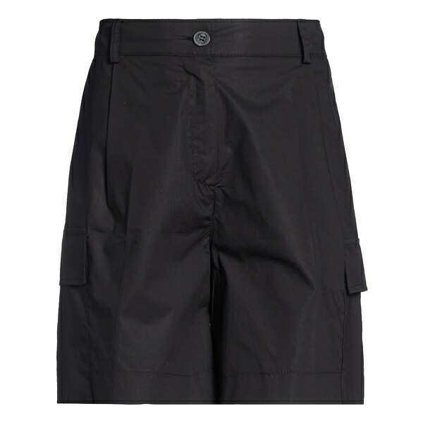 【送料無料】 カオス レディース カジュアルパンツ ボトムス Shorts & Bermuda Shorts Black｜asty