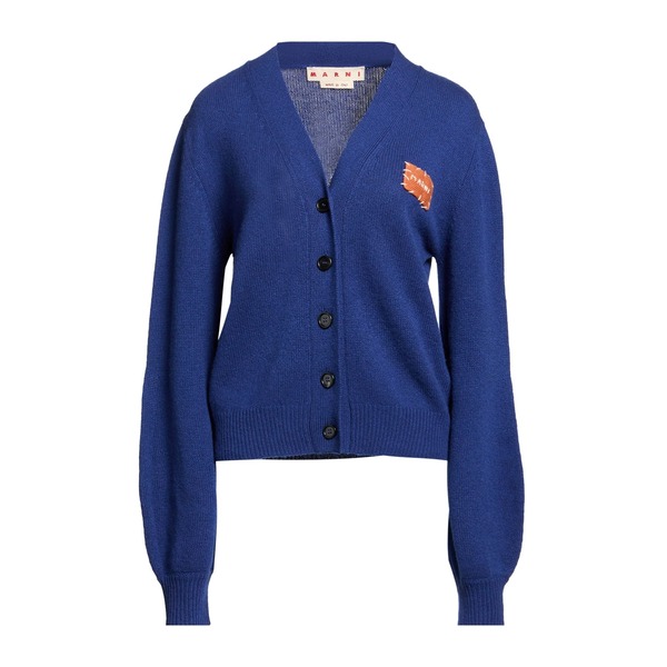 【貨物輸送無料】 マルニ レディース ジレー アウター Cardigans Blue