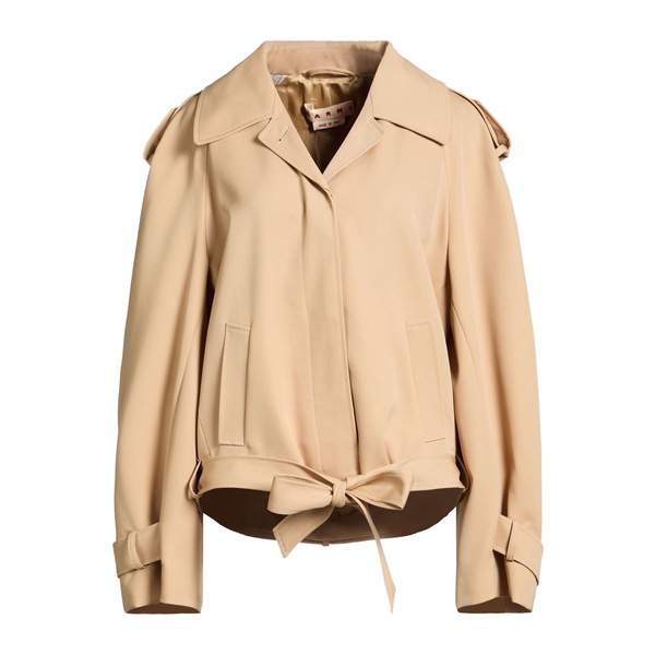【貨物輸送無料】 マルニ レディース 上衣＆上衣 アウター Jackets Beige