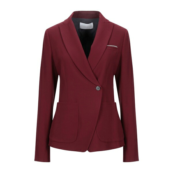 【貨物輸送無料】 ファビアナ フィリッピ レディース 上衣＆上衣 アウター Blazers Red