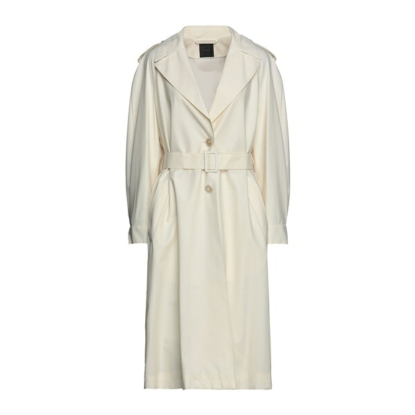【送料無料】 アグノラ レディース ジャケット＆ブルゾン アウター Overcoats & Trench Coats White｜asty