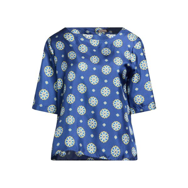 【貨物輸送無料】 マリパルミ レディース ティーシャツ トップス Tops Blue トップス-レディースファッション-Tシャツ・カットソー