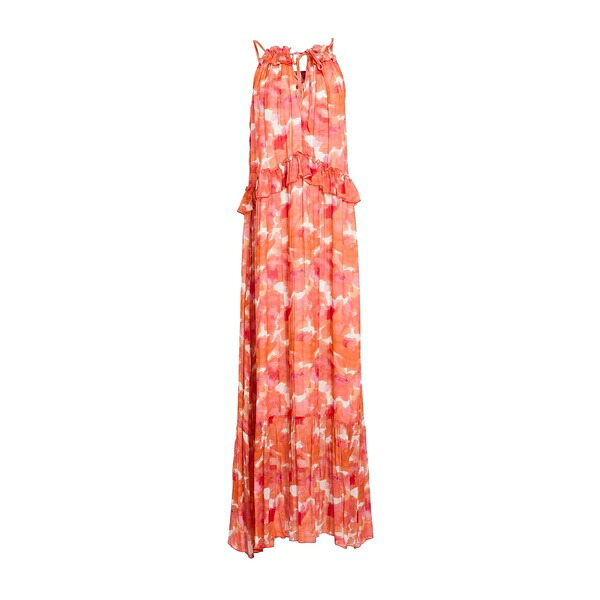 【貨物輸送無料】 文字記号 レディース 衣装 トップス Maxi dresses Orange