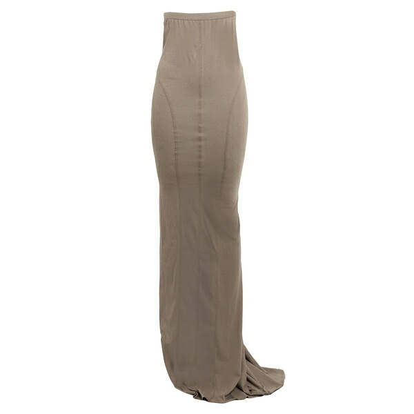 【貨物輸送無料】 リックオウエンス レディース スコート ボトムス Maxi skirts Green レディースファッション-スカート